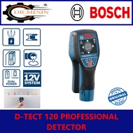 BOSCH D-TECT 120 PROFESSIONAL DETECTOR | WALL SCANNER 12V | 120MM (DTECT120)