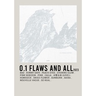 【READY STOCK】Poster Cover Album ​​0.1 flaws and all by wave to earth for room/wall/gift