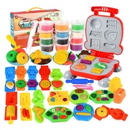 Noodle Maker DIY Plasticene Tool Mold Set Brickearth Kindergarten Girls' Children's Toys/Play Dough Sets Noodle Machine Ice Cream Machine Fun Kitchen Pretend Play Toy Kids Gift