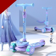 Scooter For Scooter Children's Girls Kid Scooter For Kids 8 12 3-in-1 Princess Little Boy 2024 New E