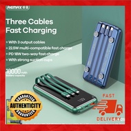 REMAX RPP-218 5A PD 22.5W 10000mAh Powerbank Super Fast Charge PD + QC Two Way Fast Charge Sucked-Ty