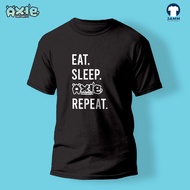 Axie Infinity Shirt - Eat Sleep Axie Repeat - Tshirt Men and Women