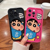 Cartoon Crayon Shin-chan Back Cover Casing For VIVO Y17 Y15 Y12 Y12i Y3S 1901 1902 1904 Y7S S1 Shock