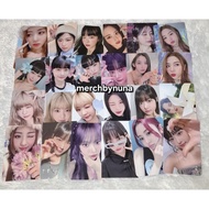 Chaewon, Yunjin, Sakura, Kazuha, Eunchae Le Sserafim Official Photocard