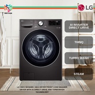 LG F2515RTGB Front Load Washer Dryer (15kg) Washer / (8kg) Dryer with AI Direct Drive F2515RNEG Mesi