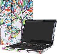 Alapmk Protective Case Cover for 13.3" Lenovo ThinkPad L380 Yoga/L390 Yoga/ThinkPad L380 L390 &amp; Lenovo ThinkPad 13 Chromebook/ThinkPad 13 Series Laptop(Warning:Not fit Other Model),Love Tree