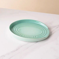 Le Creuset Cool Color Ceramic Spoon Rest Kitchen High End Dining Utensils Spoon Holder Pure Color Ch