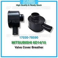Mitsubishi 6D14 / 6D15 Valve Cover Breather / Engine Top Cover Vent Filter