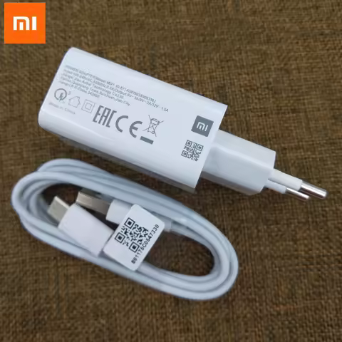 Xiaomi Redmi Note 9 9S Fast Charger QC3.0 18W Quick Charge Adapter Type C for Mi 9 10 9T Poco F2 Pro