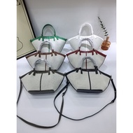 Christy Ng Large Capacity Tote Bag 2026 High Quality Casual Vegetable Basket Bag Shoulder Messenger 