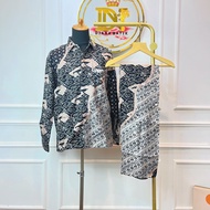 Diana Batik - COUPLE ROK LILIT & KEMEJA BATIK VISCOSE | Coupel Batik Viscose