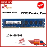 SK hynix Memory DDR3L DDR3 RAM 4GB 8GB 1333Mhz 1600MHz 1.5v PC3L-12800S Desktop 1.35V Desktop for ra