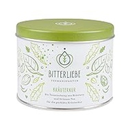 BitterLiebe® Teemanufaktur Herbal Treatment Organic Herbal Tea Loose 50 g with the Power of Bitter Substances, Bitter Herbs, Green Tea, Rose Hip and Much More, Approx. 35 Cups (50 g)