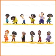 GG3 12pcs Encanto Action Figure Madrigals Family Model Dolls Toys For Kids Home Decor Ornament Colle