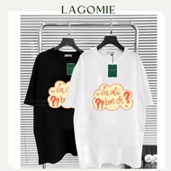 100% Cotton Loose T-shirt with Letter Printed ALO YOU Loose Sleeve for Men and Women Unisex Local Br