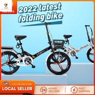 Traveler, outdoor goods store Foldable Bike 20 Inch Bicycle Cycling Mountain Foldable Bicycle Basikal Off-Road City Adult Bicycle Sport Basikal Lipat