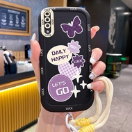 Samsung A50 A50s A30s Case Fashion With Lanyard