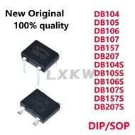 5PCS DB104 DB105 DB106 DB107 DB157 DB207 DIP4 DB104S DB105S DB106S DB107S DB157S DB207S SOP4 Rectifi
