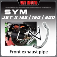 Big sale For Sym Jet X 125 / 150 / 200 front exhaust pipe modification exhaust pipe SYM JET X 125/15