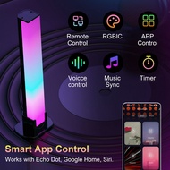 RGB Music Sync Light Bar WiFi Bluetooth APP LED Ambient Lamp Gaming Desk TV Backlight USB