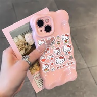 HelloKitty  For iPhone 15 11 16 12 13 14 13PRO 14PRO 13PROMAX 14PROMAX 16PROMAX 16PLUS 13PLUS 15PLUS