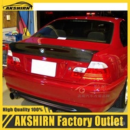 Rear Trunk Spoiler For BMW E46 Coupe Sedan M3 2Door 4 Door 1998 - 2006 Boot Lip Wing Spoiler Carbon