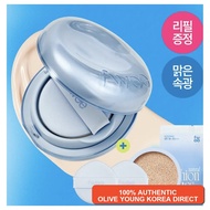 Fwee Cushion Glass Natural 5 Colors Korean Makeup Cushion Foundation Korea Direct