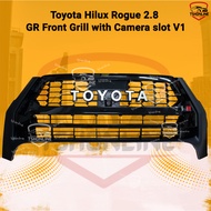 Toyota Hilux Rogue 2.8 GR Front Grill with Camera slot V1/ Hilux Rogue Front Grill/ gr grill 2.8/ Ro