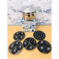 Multi Designs Non Stick Idly Plates/ 5 different designs / More Idly Maker