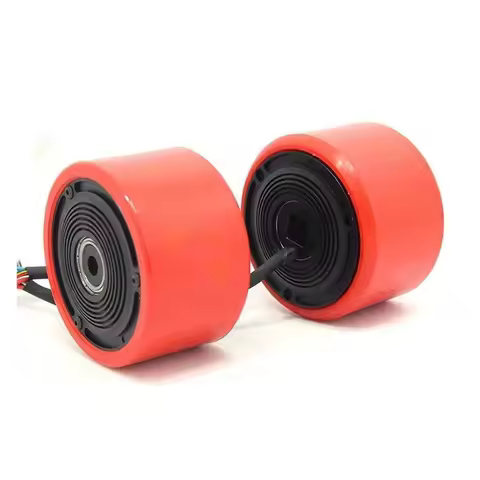 FATJAY 8350/8352 Brushless Sensored RC Hobby 75KV 83mm Wheel Hub Motor 24V-36V for Electric Skateboa