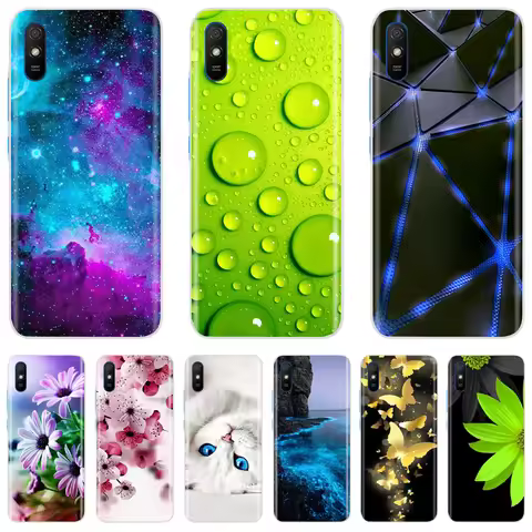 Silicone Case For Redmi 9A Case for Xiaomi Redmi 9AT Cover Soft Silicon Phone Case For Xiaomi Redmi 