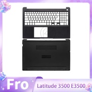 *Black New For Latitude 3500 E3500  Palmrest Upper Case Lower Bottom Case C D cover-