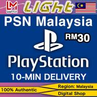 PSN MY RM 30 MYR PlayStation Gift Card✨ Malaysia PSN digital wallet gift code Credits PS4/5 Plus Car