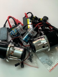 [HCM]Combo bộ bi gầm xenon NBA 2.5 inch ánh sáng trắng 6000k