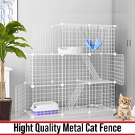 DIY Pet Fence Dog Cat Rabbit House Cage Sangkar Kucing Anjing