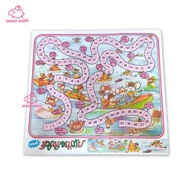 Snake Ladder Game Adventure Mouse Size 39x36cm Plus 2 Walking Cartoons (Mixed Styles Mixed Colors) 1