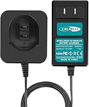 Creabest New 7.2V-18v 1.5A Battery Charger Compatible with Black and Decker PS120 PS130 Dewalt DW907