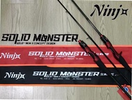 NINJA SOLID MONSTER JIGGING FISHING ROD (BAITCASTING/ SPINNING)