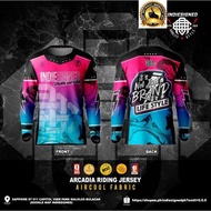 [In stock] 2023 design INDIE ARCADIA RIDING JERSEY (AIRCOOL) Motorcycle Riding Jersey Long Sleeves/Bike Jersey Longsleeve Jersey Aircool，Contact the seller for personalized customization of the name