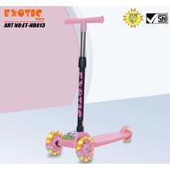 EXOTIC HB-013 Children's Scooter Toy Scooter Kids Scooter Kids Scooter 3 Wheel