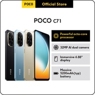 POCO C71 Up to 4GB+128GB/6.88'' display/5200mAh battery/3.5mm headphone jack/smartphone