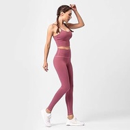 BSD Women's Seamless Yoga 2 Piece Outfits,Sports Vest Bra and High Waist Pants.Sports Leggings Yoga