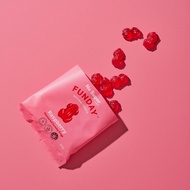[FUNDAY] Natural Sweets - Raspberry Gummy Frogs (50g) - No Sugar Added