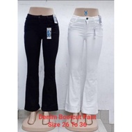 Jeans BOOTCUT Stretchable [Ready Stock] size 26-36