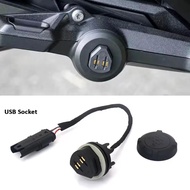 yolandd -ปลั๊ก USB ซ็อกเก็ตมอเตอร์ไซด์อะแดปเตอร์ชาร์จสำหรับ BMW R 1300 GS R1300GS GS 1300 2023-2025 