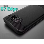 Softcase Carbon Samsung Galaxy S7 Edge docomo SoftBank Global