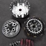 Original Yamaha DT200R 37F Primary Driven Gear Comp. & Clutch Assy DT200 Liquid Cooled Mangkuk Clutc