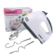 SUPER HAND MIXER PENGOCOK TELUR SCARLET / HAND MIXER SQRS