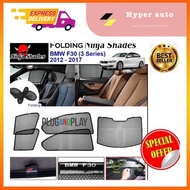 BMW F30 (3 Series) 2012-2017 Magnetic Ninja Sunshade 5pcs bmw accessories