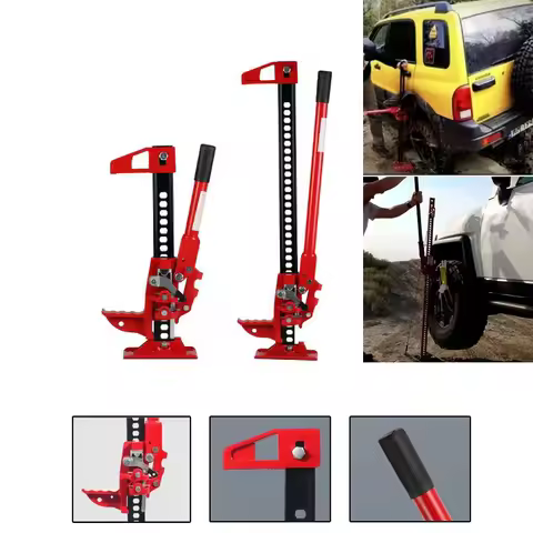 20 /33 Inch Car Jack Manual Off-road Vehicle Rescue Jack Car Monkey Climbing Bar Front Bar Holder Of